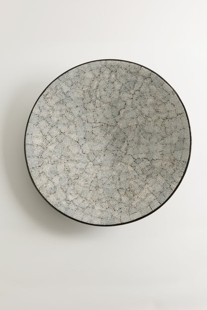 Lacquer &amp; Eggshell Bowl - Marbled