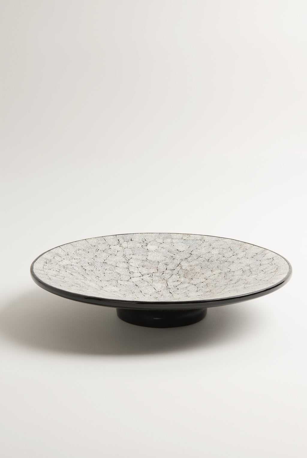Lacquer &amp; Eggshell Bowl - Marbled