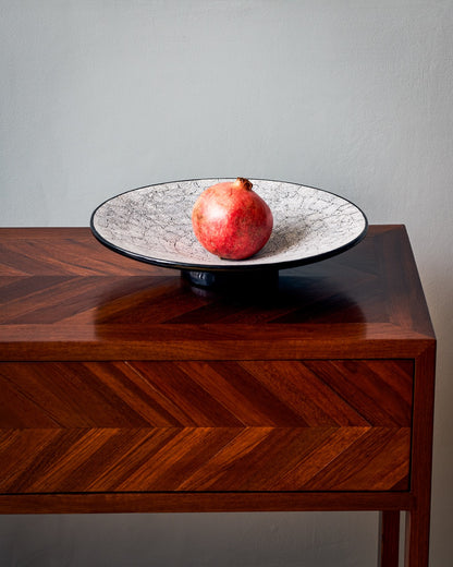 Lacquer & Eggshell Bowl - Marbled