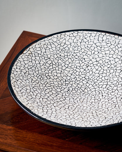 Lacquer &amp; Eggshell Bowl - Shattered