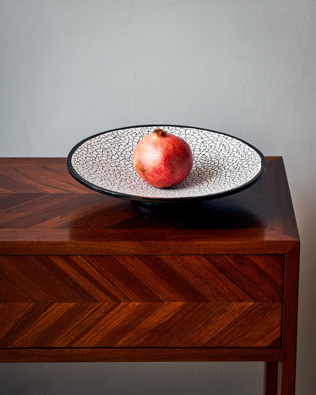 Lacquer &amp; Eggshell Bowl - Shattered