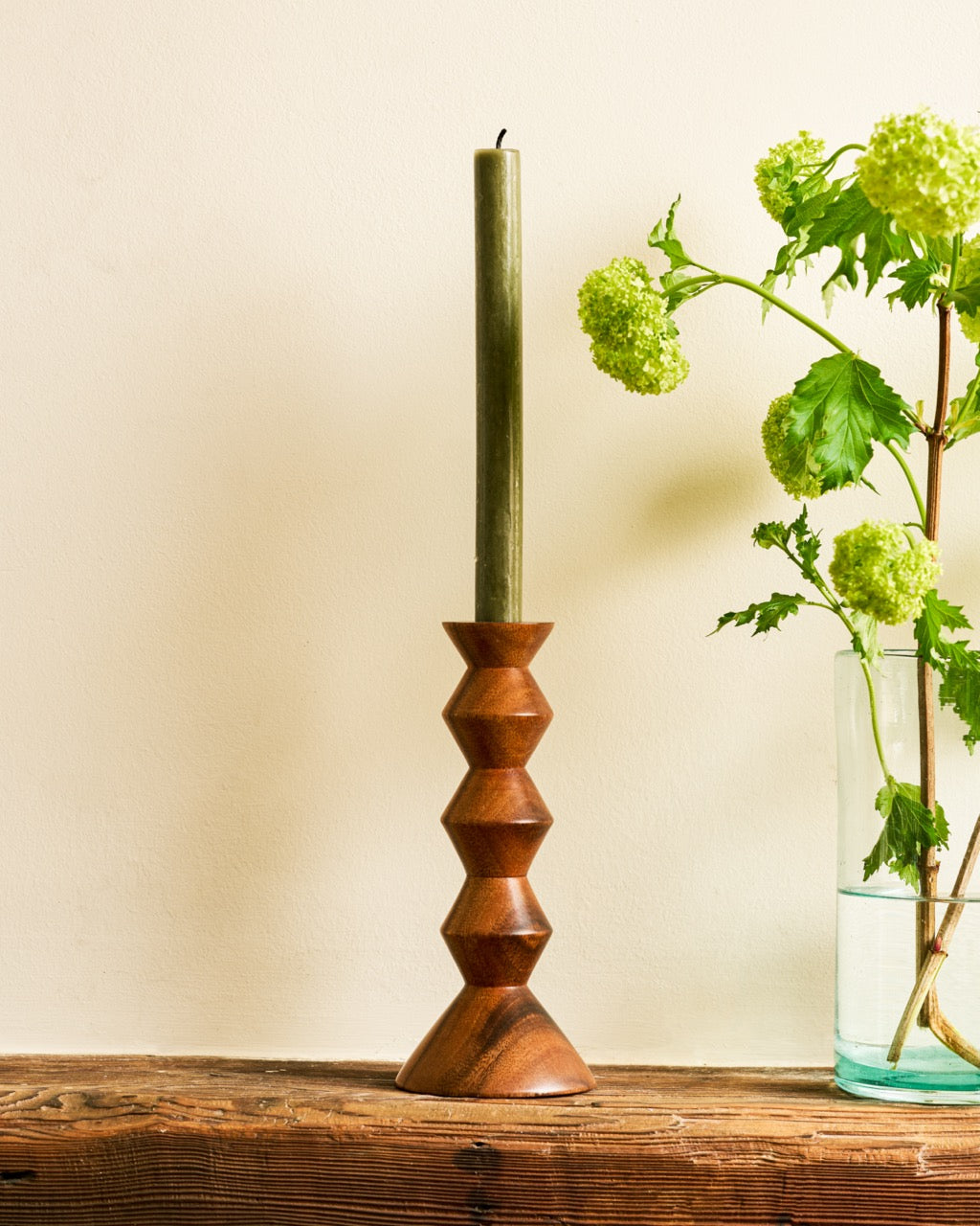 Mizo Wooden Candlesticks