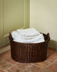 Oval Laundry Basket with Handles