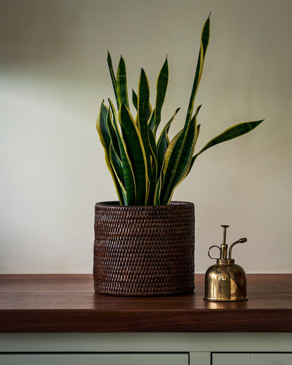 Rangoon Rattan Planter