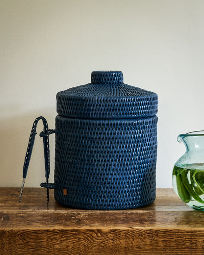 Strand Rattan Ice Bucket