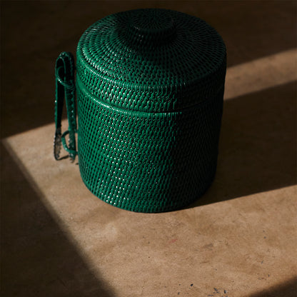 Strand Rattan Ice Bucket