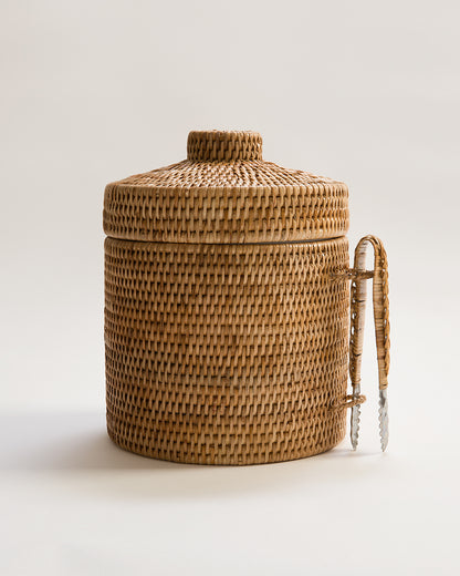 Strand Rattan Ice Bucket