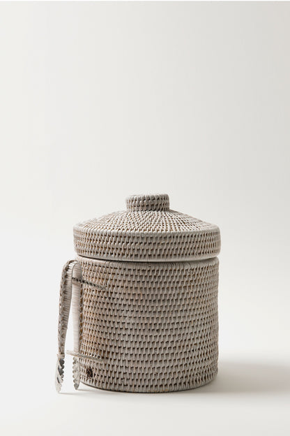 Strand Rattan Ice Bucket