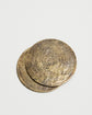 Irrawaddy Brass Coasters | A Pair
