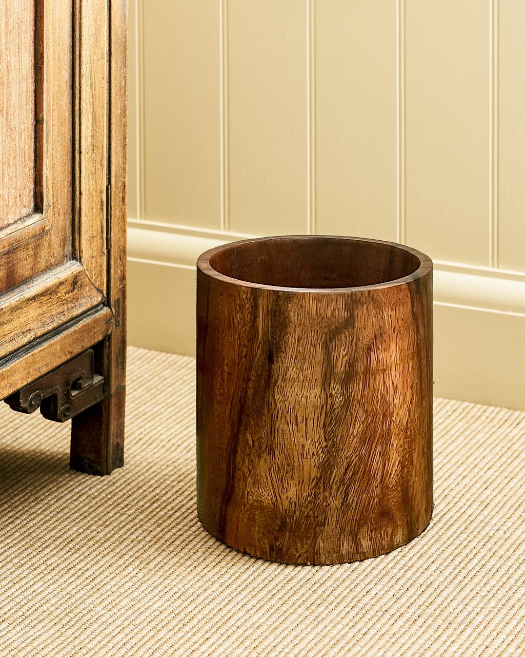 Taw Wooden Waste Paper Basket