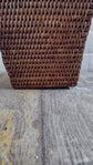 Wonky | Small Waste Paper Basket | Brown