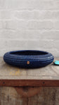 Wonky Inya Rattan Bowl | Small | Blue