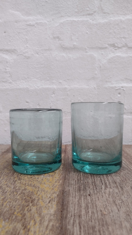 Wonky | Zomi Tumbler Glass | Clear | Set of 2