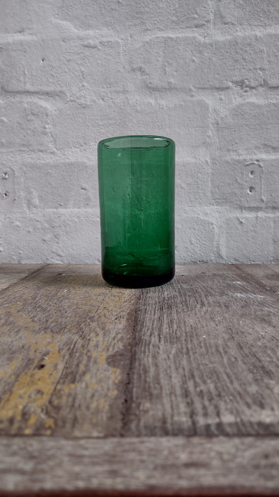 Wonky | Zomi High Ball Glass | Green | Set of 1