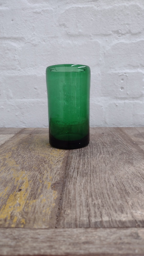 Wonky | Zomi High Ball Glass | Green | Set of 1