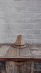 Wonky Sunbird Small Rattan Lampshade | Natural | Pendant Fitting