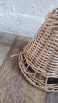 Wonky Sunbird Small Rattan Lampshade | Natural | Pendant Fitting