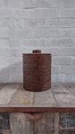 Wonky Strand Rattan Bathroom Bin | Brown