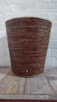 Wonky Dawei Waste Paper Basket | Brown