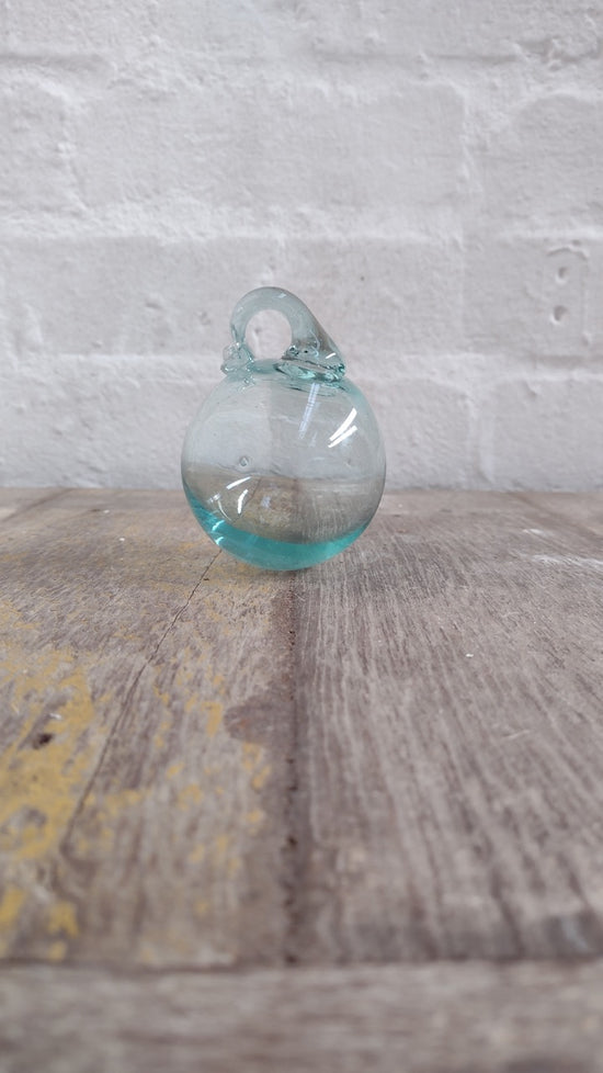 Wonky | Christmas | Handblown Recycled Glass Bauble