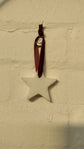 Wonky Christmas | Hanging Marble Star Decoration