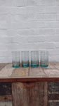 Wonky Zomi High Ball Glasses | Clear | Set of 4