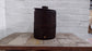 Wonky Strand Rattan Bathroom Bin | Brown