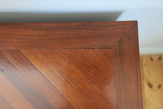 Wonky Downtown Teak Side Table