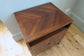 Wonky Downtown Teak Side Table