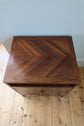 Wonky Downtown Teak Side Table