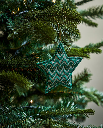 Christmas | Handmade Fabric Star Decoration