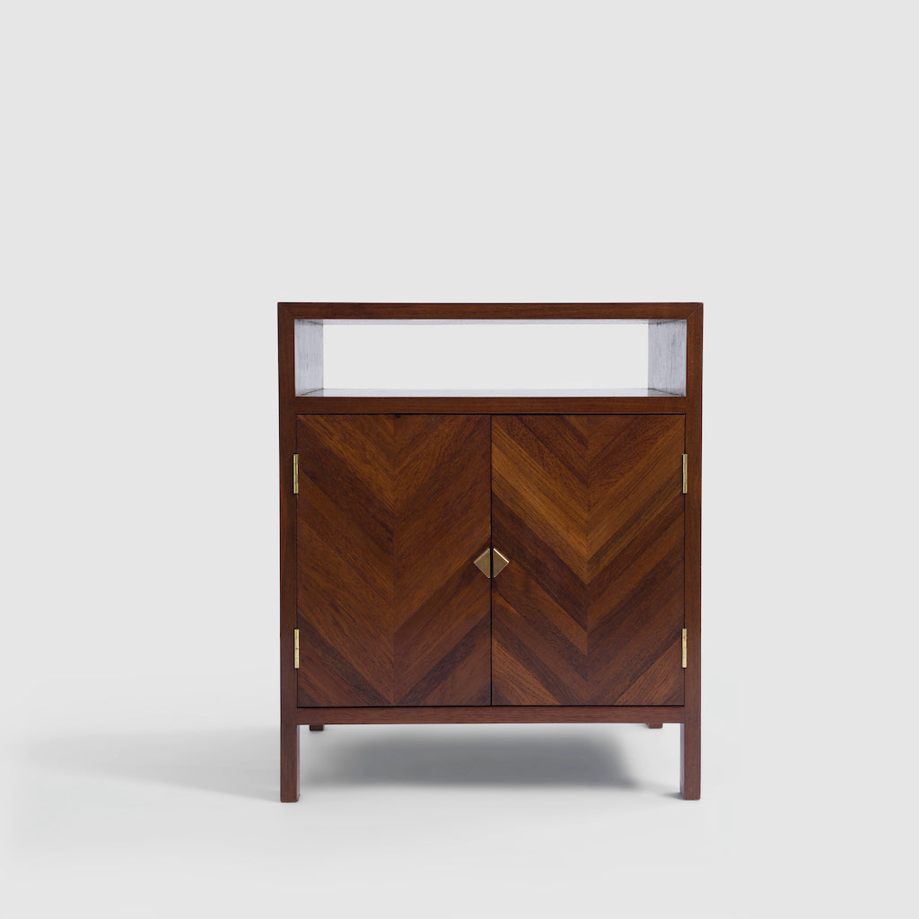 Downtown Teak Side Table