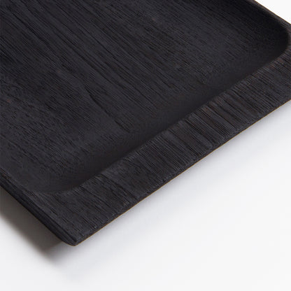 Charred Teak Tray
