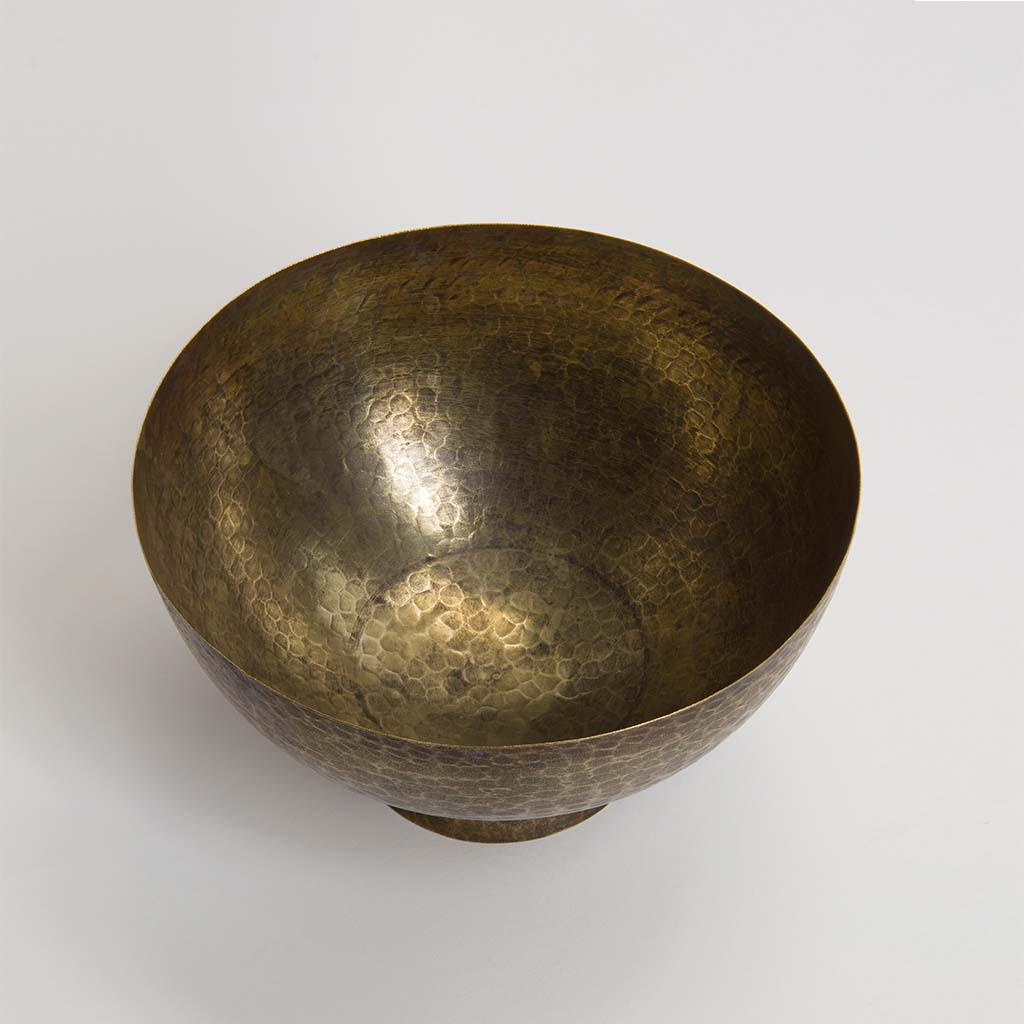 Hammered Brass Bowl Kalinko