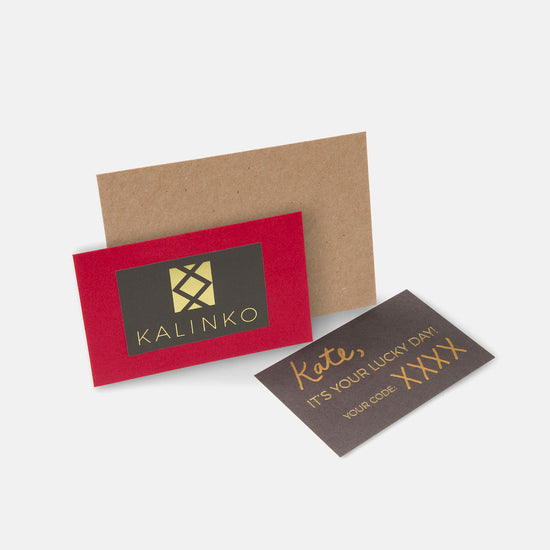 Kalinko Gift Card - Physical - £25, £50, £100, £150, £200, £250