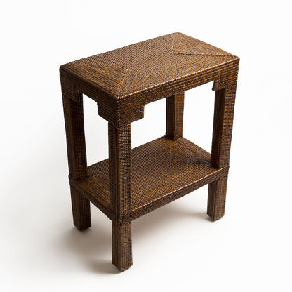 Katha Rattan Side Table