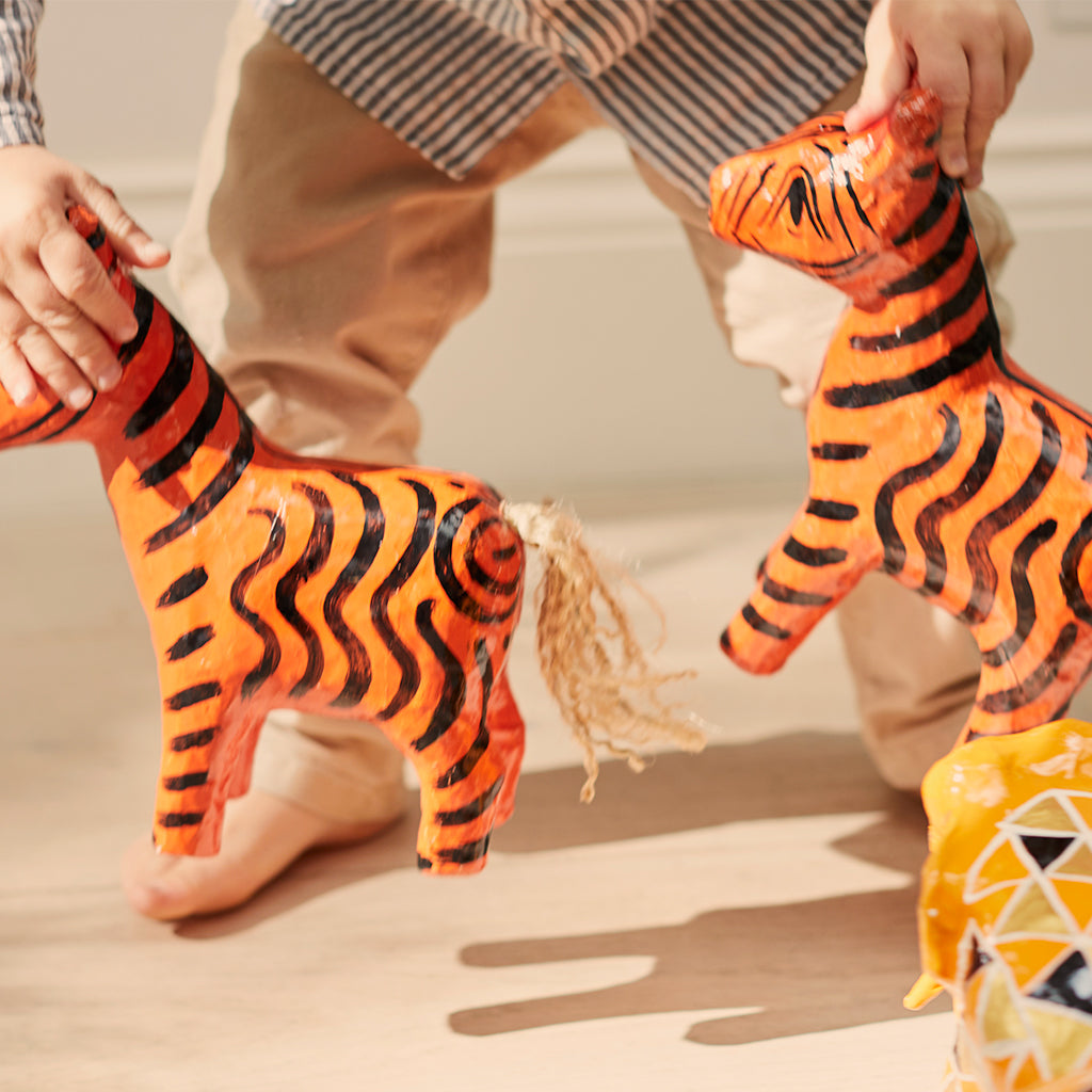 Trio of Painted Animals