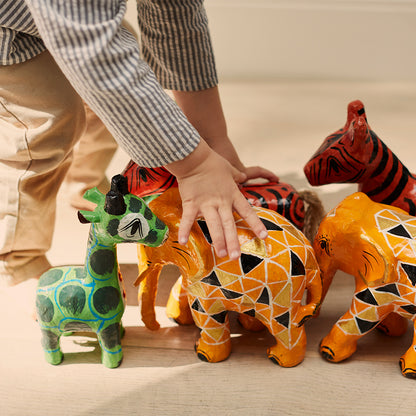 Trio of Painted Animals