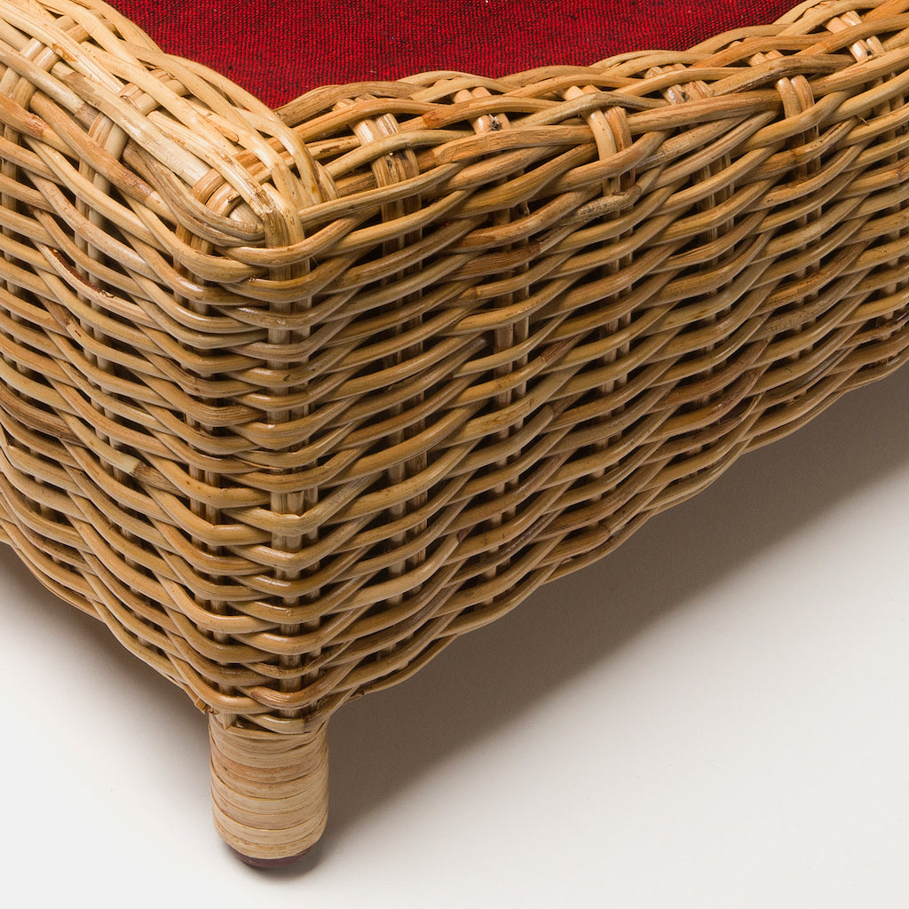 Square wicker hotsell dog basket