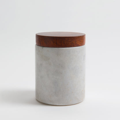 Mandalay Marble Storage Jars